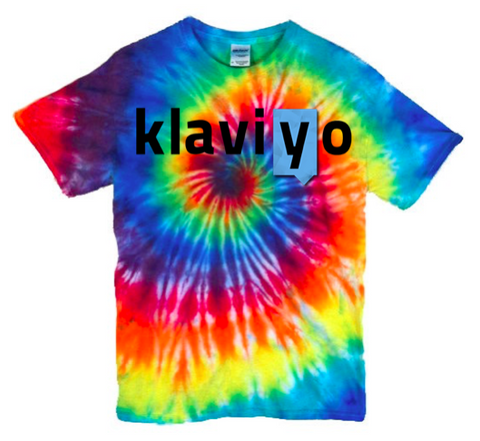 Klaviyo Tie Dye Short Sleeve T-Shirt